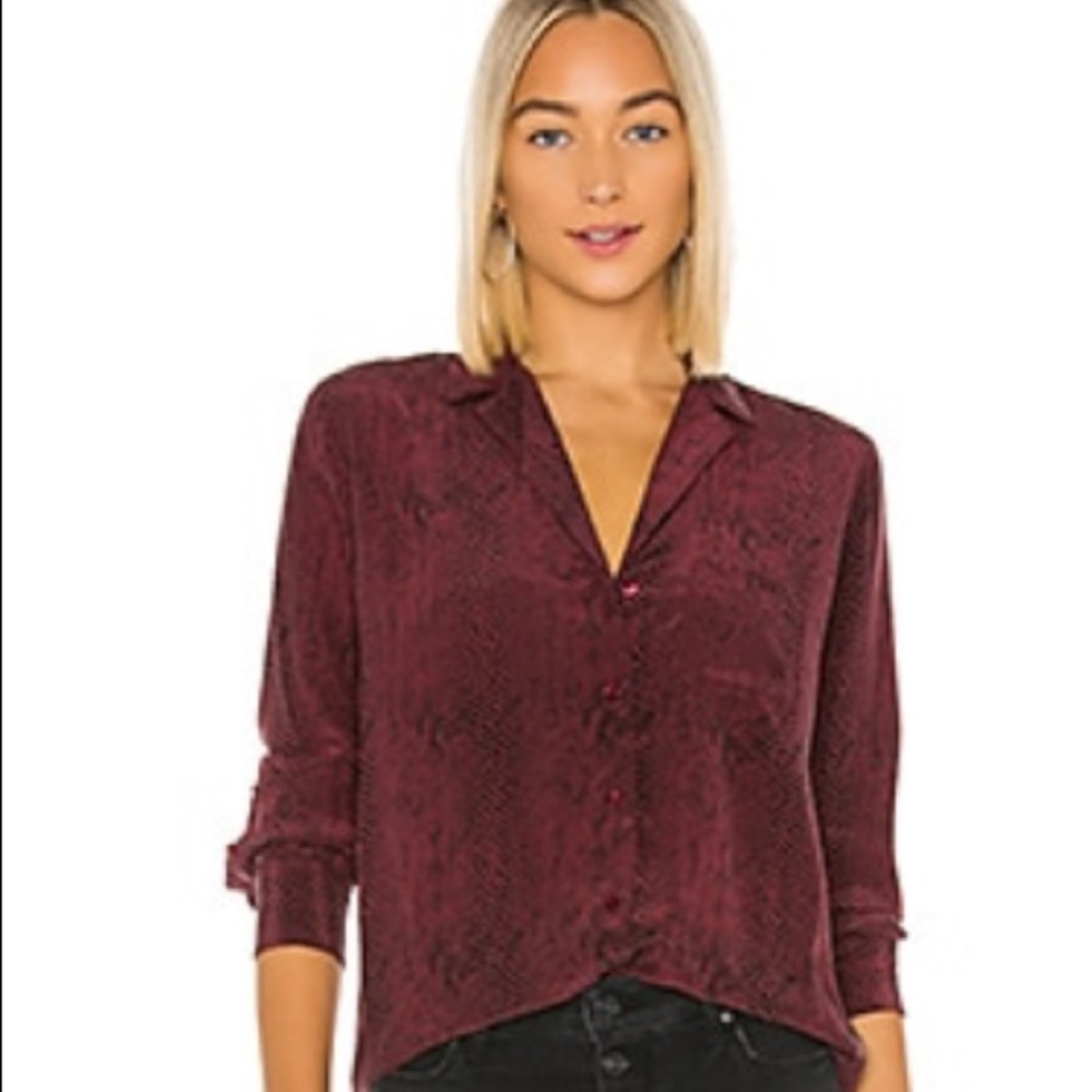 Rails Rebel Silk Blouse